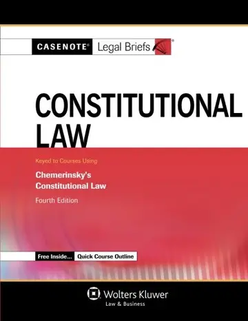 Cover of Constitutional Law