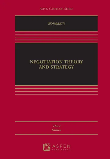 Cover of Negotiation