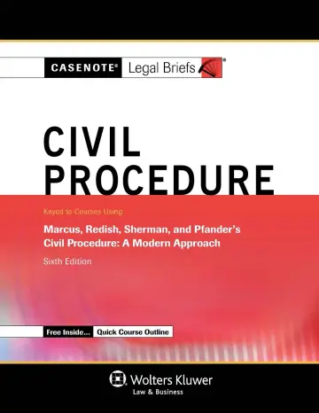 Cover of Civil Procedure