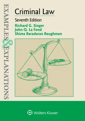 Cover of Criminal Law