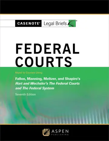 Cover of Federal Courts