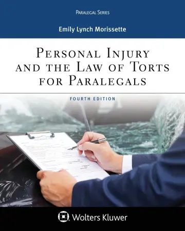 Cover of Personal Injury and the Law of Torts for Paralegals