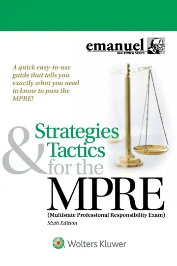Cover of Strategies & Tactics for the Mpre