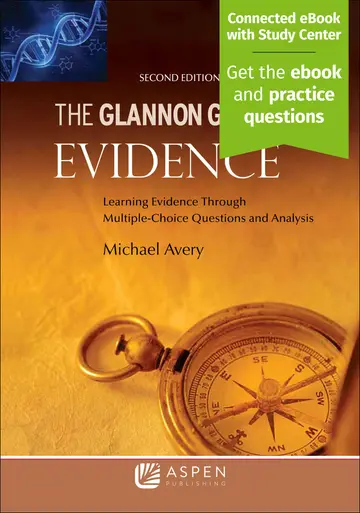 Cover of The Glannon Guide to Evidence