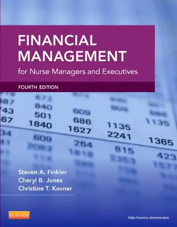 Cover of Financial Management for Nurse Managers and Executives