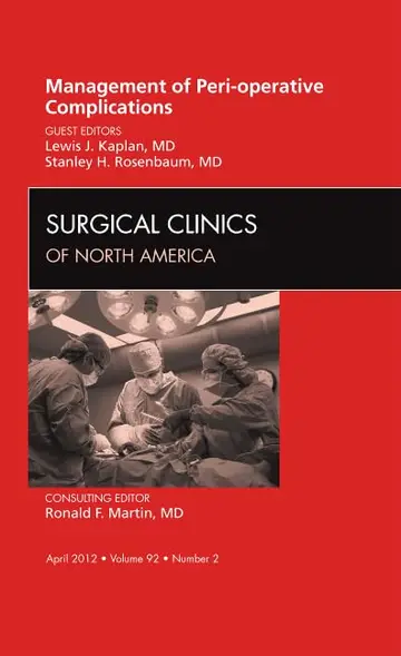 Cover of Management of Peri-Operative Complications