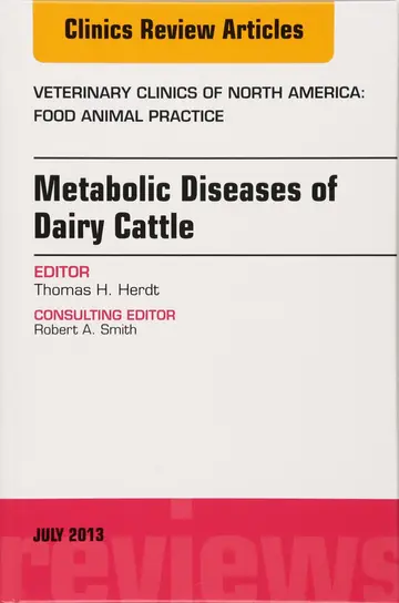 Cover of Metabolic Diseases of Dairy Cattle