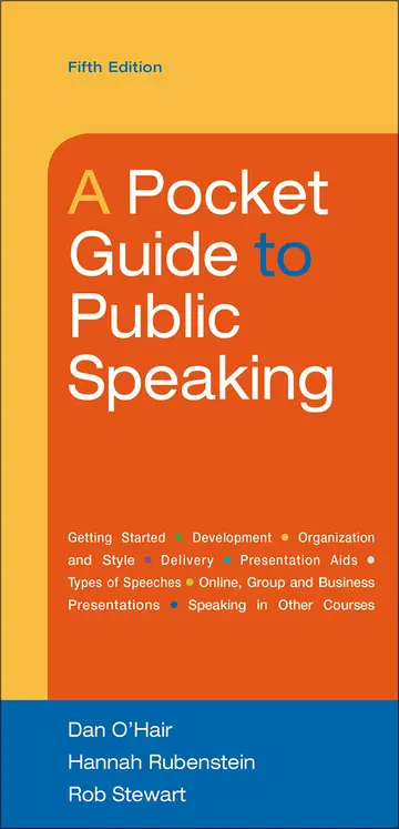 Cover of A Pocket Guide to Public Speaking