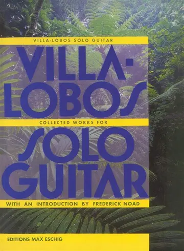 Cover of Villa-Lobos Solo Guitar