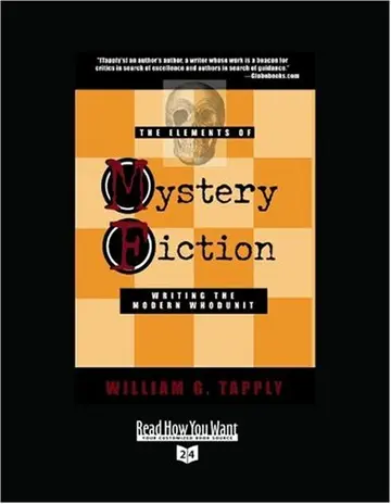 Cover of The Elements of Mystery Fiction