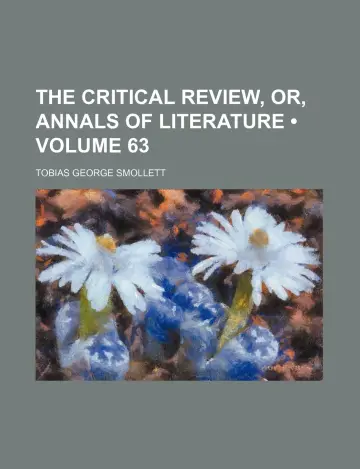 Cover of The Critical Review, Or, Annals of Literature