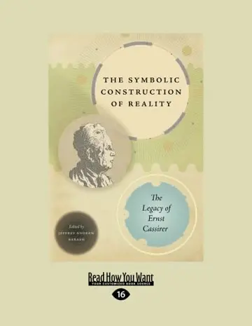 Cover of The Symbolic Construction of Reality