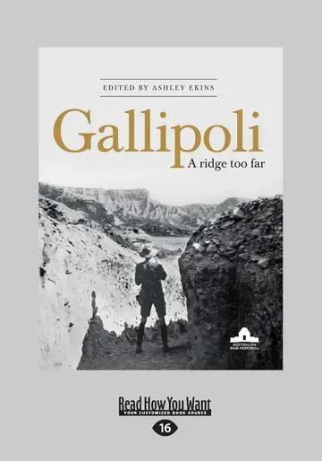 Cover of Gallipoli