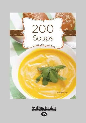 Cover of 200 Soups