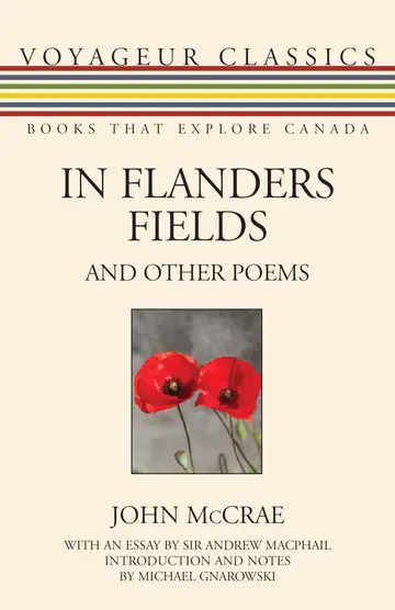 Cover of In Flanders Fields and Other Poems