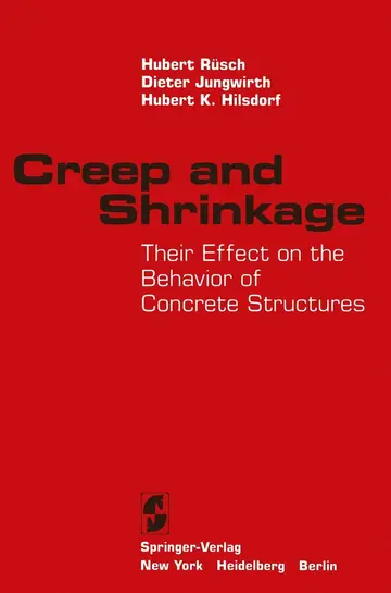 Cover of Creep and Shrinkage