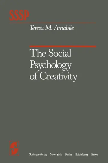 Cover of The Social Psychology of Creativity