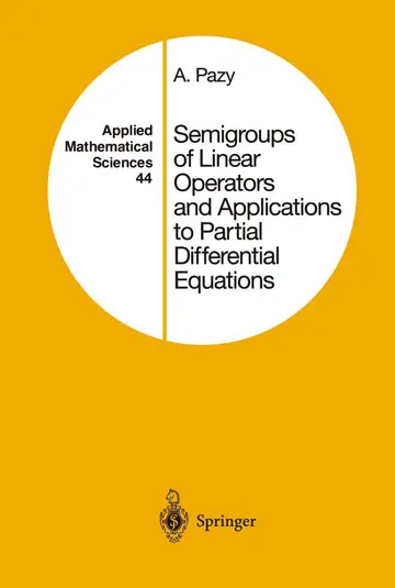 Cover of Semigroups of Linear Operators and Applications to Partial Differential Equations