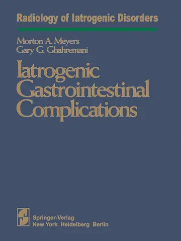 Cover of Iatrogenic Gastrointestinal Complications