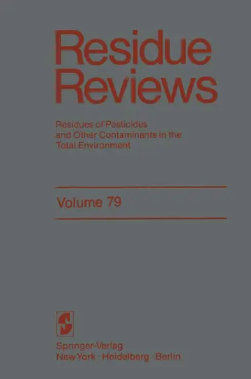 Cover of Triphenyltin Compounds and Their Degradation Products