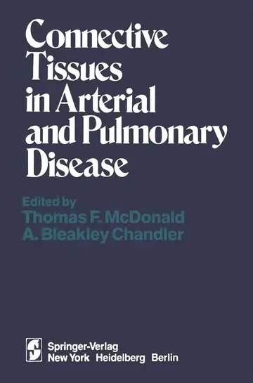 Cover of Connective Tissues in Arterial and Pulmonary Disease
