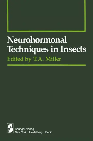 Cover of Neurohormonal Techniques in Insects