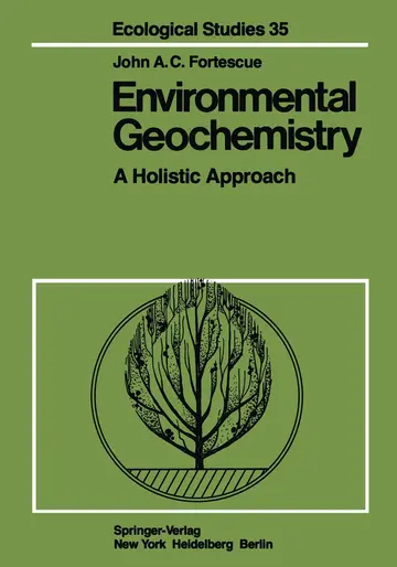 Cover of Environmental Geochemistry