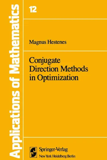 Cover of Conjugate Direction Methods in Optimization