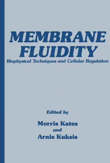 Cover of Membrane Fluidity
