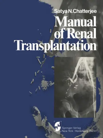 Cover of Manual of Renal Transplantation