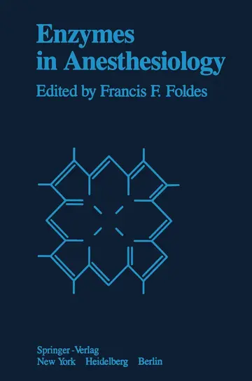 Cover of Enzymes in Anesthesiology