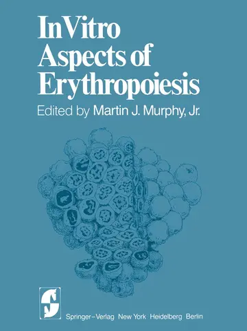 Cover of In Vitro Aspects of Erythropoiesis
