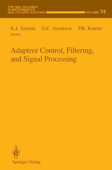 Cover of Adaptive Control, Filtering, and Signal Processing