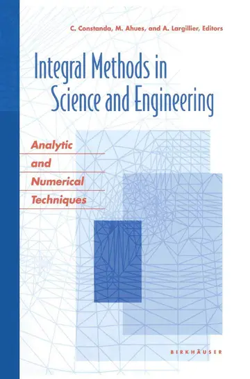 Cover of Integral Methods in Science and Engineering