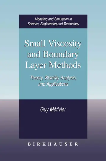 Cover of Small Viscosity and Boundary Layer Methods