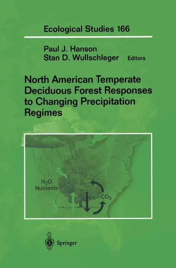 Cover of North American Temperate Deciduous Forest Responses to Changing Precipitation Regimes