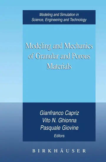 Cover of Modeling and Mechanics of Granular and Porous Materials
