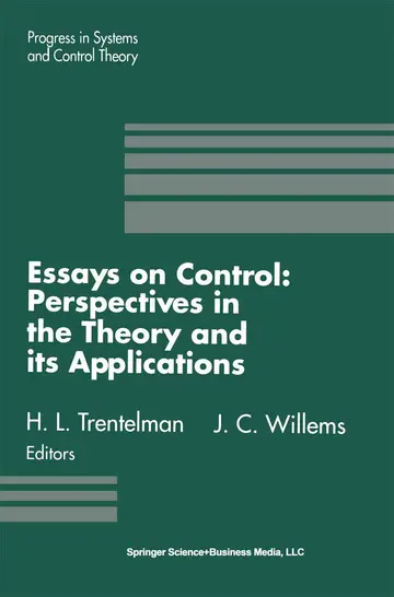 Cover of Essays on Control