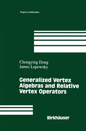 Cover of Generalized Vertex Algebras and Relative Vertex Operators
