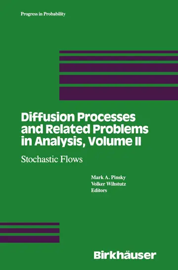 Cover of Diffusion Processes and Related Problems in Analysis, Volume II