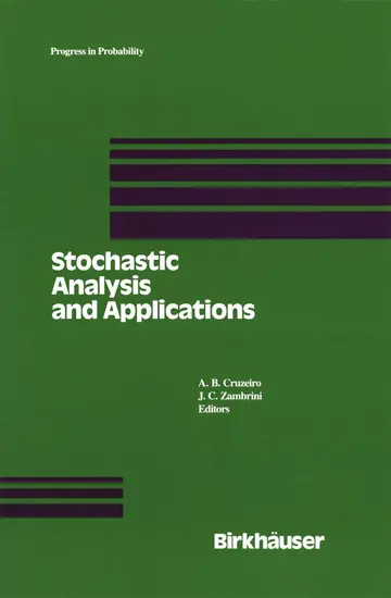 Cover of Stochastic Analysis and Applications