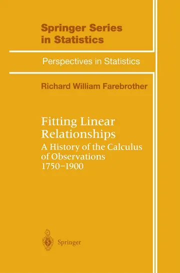 Cover of Fitting Linear Relationships