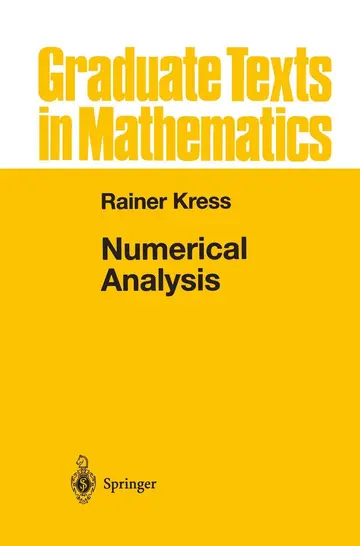 Cover of Numerical Analysis