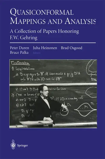 Cover of Quasiconformal Mappings and Analysis