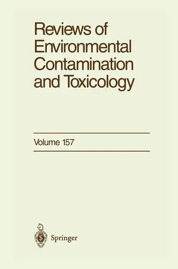 Cover of Reviews of Environmental Contamination and Toxicology