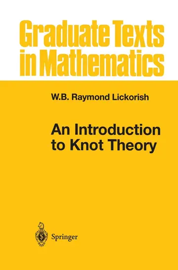 Cover of An Introduction to Knot Theory (pb 1997)
