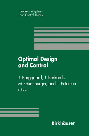 Cover of Optimal Design and Control