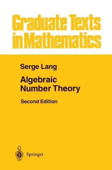 Cover of Algebraic Number Theory 2ed (pb 1994)
