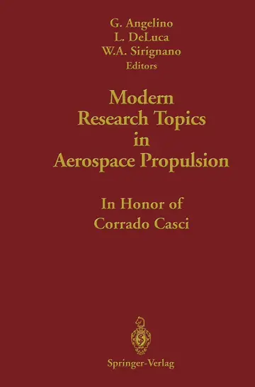 Cover of Modern Research Topics in Aerospace Propulsion