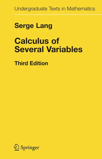 Cover of Calculus of Several Variables
